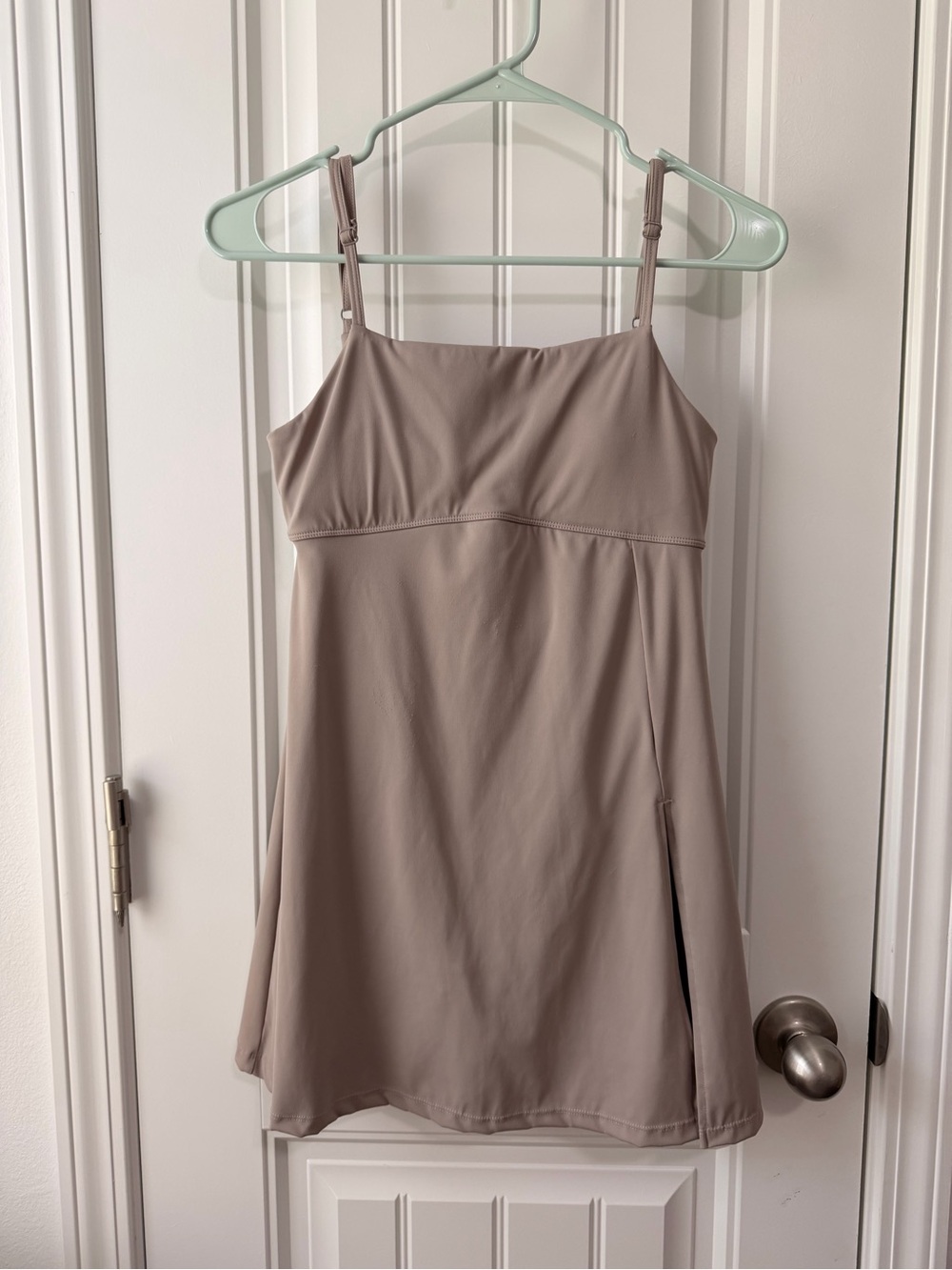 Taupe Mini Athletic Dress.